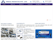 Tablet Screenshot of omegaresistors.com